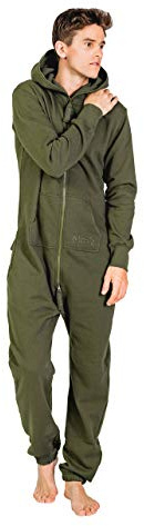 Moniz mens jumpsuit, Mörkgrön, M