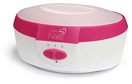 i Love My Nails Kit Para Baños 200 g Calentador de Parafina ilmn- Cuidado de manos y pies- Calentador Parafina profesional