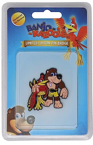 Banjo-Kazooie Pin Badge – Limited Edition Collectible – Officially Licensed + Individually Numbered – Retro Gaming Merchandise