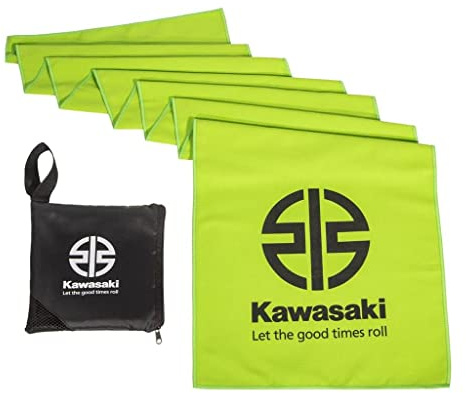 Kawasaki Gym handduk sporthandduk lime grön