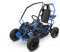 Nitro Motors Eco Gokart Racer 1000W 36V 2-Stufen Drossel Kinderbuggy Kinder-Quad, Farbe:Blau