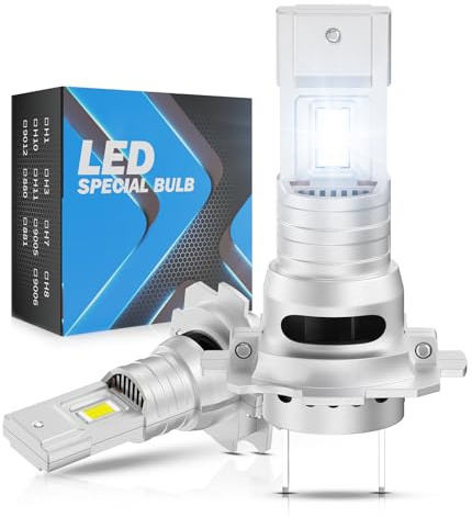 TUINCYN Ampoule H7 LED Voiture, 30000LM 800% Luminosité H7 LED Lampes, LED H7 Anti Erreur 6500K, 1:1 Design Phare de Voiture, Remplacement pour Halogènes, Plug and Play, 2 Ampoules