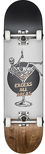 Globe G1 Excess, Skateboard Unisex, Marrone, 8
