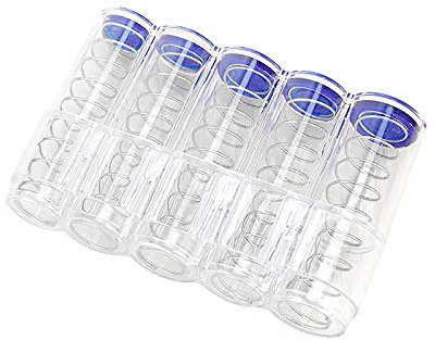 Euro-Münzen Aufbewahrungsbox Kunststoff Münzspender Ordner Einfacher Wechsel Geldbörse für Taxifahrer/Bar Restaurant