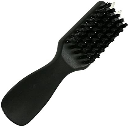BLLNDX - Spazzola per scarpe da golf, resistente, per rimuovere lo sporco e il fango, con manico per corno per mazze da golf, accessori per la pulizia delle scanalature