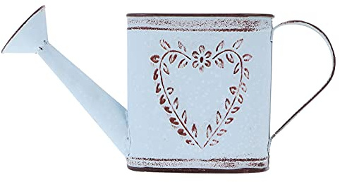 Annaffiatoio da giardino - Vasi da fiori Vaso da fiori primitivo for interni Vaso da fiori in ferro Vaso shabby chic in metallo Secchio rustico Vasi da fattoria for fiori Annaffiatoio Fioriere da este