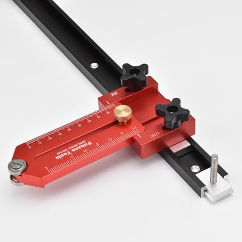3DTengkit Gabarit de scie à table fin pour répéter les coupes étroites, fonctionne avec la plupart des scies à ruban de table de toupie et accessoires de scie de table - Version étendue