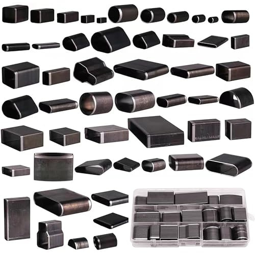 52 piezas de herramientas de corte de cuero, plantillas de perforación de cuero, punzón manual para bricolaje de marroquinería y artesanías DIY