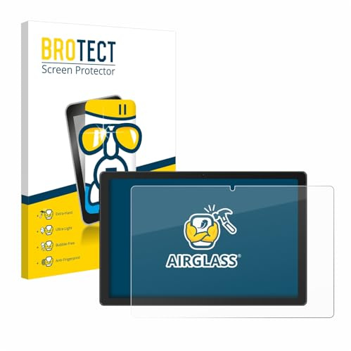 BROTECT Schutzglas für HotLight HOTC101 10 Schutzfolie Panzer Folie Glas Displayschutz Made in Germany [Kratzfest 9H, Anti-Fingerprint]