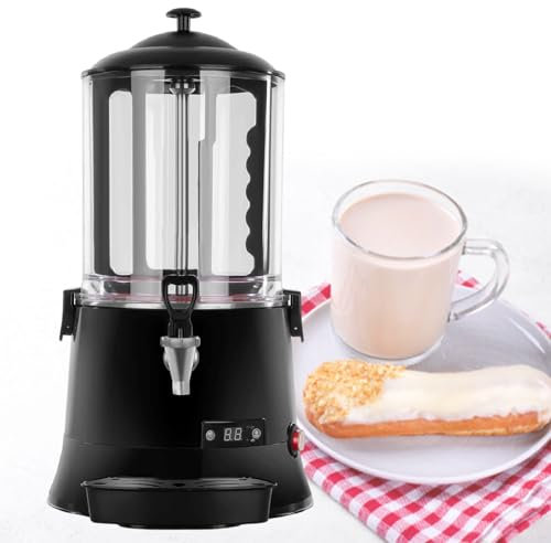 Commercial 110/220v Hot Chocolate Dispenser Machine, 30~90℃ Adjustment Chocolate Tempering Machine, Electric Chocolate Beverage Making Machine,220V