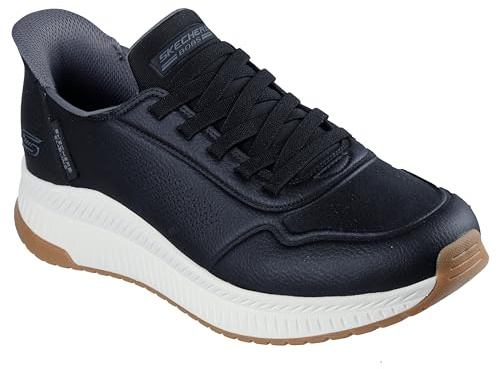 Skechers Scarpe Sportive Slip-ins: Bobs Sport Squad 4 - Direct Step Taglia 43 Codice 118424-BLK Nero Uomo