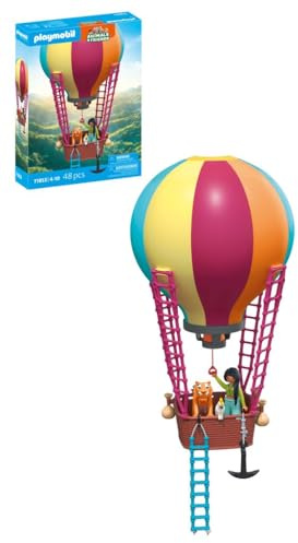 PLAYMOBIL | Animals & Friends | Ballonreise | Spielzeug ab 4 Jahren | Geschenk für Kinder | Fördert Kreativität & Fantasie | Ballon als Deko zum Aufhängen | 71853