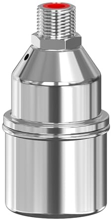 Válvula de flotador automática, válvula de flotador - Válvula de llenado de agua automática - Llenado automático y apagado, controlador de línea de agua de acero inoxidable
