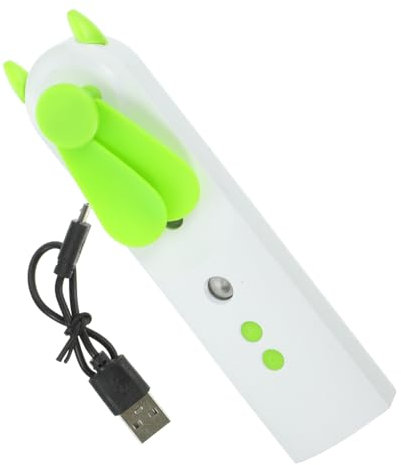 Gadpiparty Ventilateur Brumisateur Eau Rechargeable Par Usb Ventilateur Personnel Glacière Portable Pour Refroidissement
