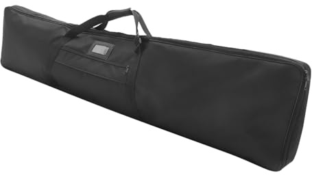 OFFSCH Bolsa de Lona Negra y Diseño Interior para Sujetar para Accesorios de Recurvo Gran Capacidad Cómoda para Usar en Bolsa de Hombro o Tote