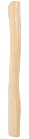 Anneome Poignée de Hache Bois Dur Manche Poli Lisse pour Remplacement Outil de Travail du Bois Manche Robuste pour Fendre Accessoire pour Jardin et Camping