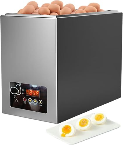 Electric Egg Cooker with Digital Control Panel, Boils 50 Eggs for Commercial Breakfast Service