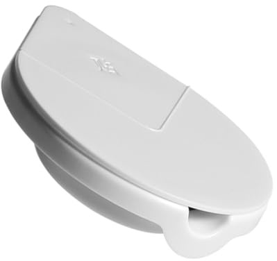 Gogogmee Posacenere Sotto Scrivania in Acciaio Inox con Coperchio Girevole Rimovibile, Posacenere Nascosto Autoadesivo per Ufficio e Casa, Contenitore Antivento per Fumatori Salvaspazio