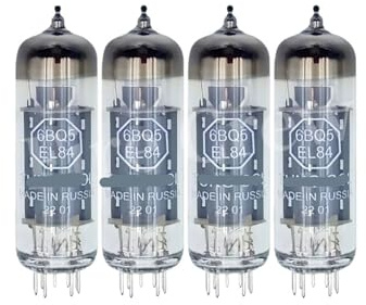 EL84 6BQ5 tubo di aggiornamento 6P14 N709 6N14N HIFI audio kit amplificatore a valvole corrispondenza fai da te a quattro vie(4pcs Matched Quad)