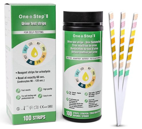 Urine Infection Test Strips 8 Parameter Dipsticks (200 Tests)