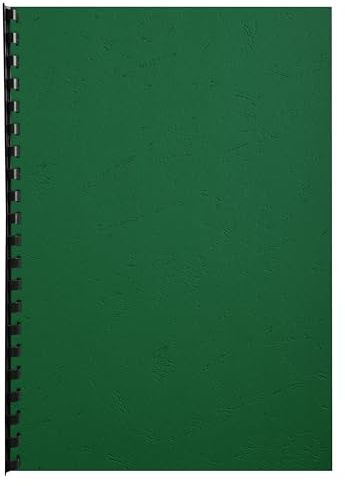 Exacompta 2798C - Lote de 100 cubiertas/cartulinas de dossiers, A4, color verde