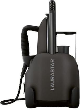 Laurastar Lift Xtra, 3in1 Portable Steam Station, Irons, Steams and Purifies Clothing, Hygienic Steam, Single Temperature, 3D Active Soleplate, Removable Water Tank, Vertical Ironing (Titan)