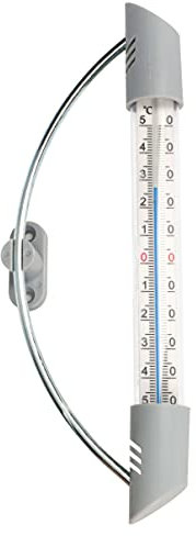 KOTARBAU® Termometro esterno per finestra e montaggio a parete, versione lunga