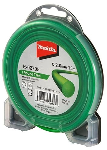 Mähfaden 2,0mm. x 15m E-02705 kompatibel mit/Ersatzteil für Makita Rasentrimmern
