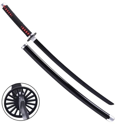 Katana Ornamentale in legno con foglia di bambù | Katana realizzata in bambù. Uso sportivo esclusivo. 96 cm.