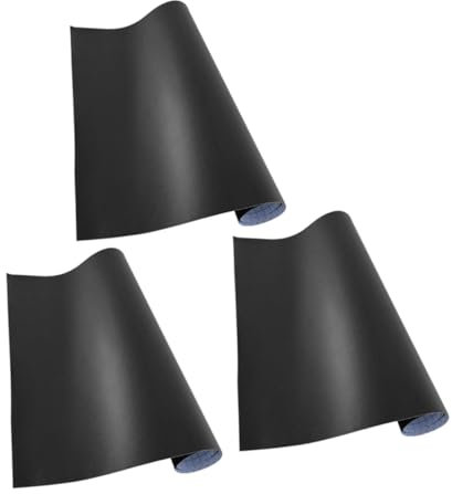 UTHCLO 3stücke Trocken Abwischbarer Tafelaufkleber Für Wand Tafeltapete Bürotafel Klassenzimmertafel Selbstklebend Schreibbar Abwischbar Geeignet Für Wände Türen Schränke