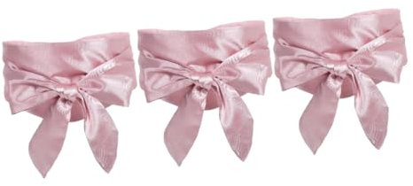 SOIMISS 3st Abendkleid-gürtel Hochzeitskleid Gürtel Hüftgurt Schärpe Für Frauen Bindegürtel Für Damenkleider Kleidergürtel Für Damen Bandgürtel Für Damenkleider Stoffgürtel Rosa Weberei