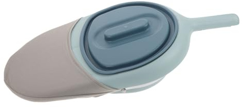 FRCOLOR Padella Facile da Pulire o e Manico Design Compatto in Colore Urine in Forma Rotonda Donne in per per Anziani e Donne in in Auto Campeggio