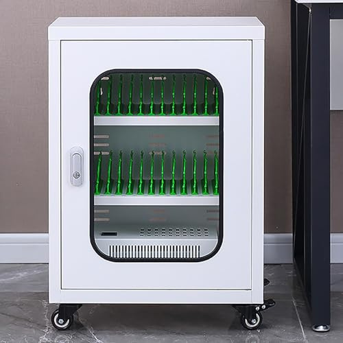 Boite avec Cadenas, Coffre Fort pour Téléphone, Armoire de Chargement pour Smartphone, Interface USB, Armoire Portable pour Téléphone Portable pour Étudiants, Employés, Touristes(46x27x61cm/18x11x24in