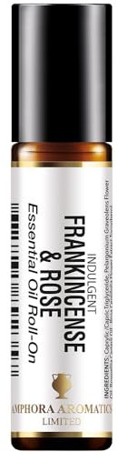Amphora Aromatics Frankincense & Rose Pulse Point Roll-On 10ml