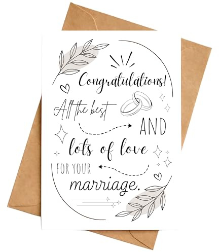 Hochzeitskarte englisch Karte Hochzeit englischer Text Glückwunschkarte Sprache Klappkarte DIN A6