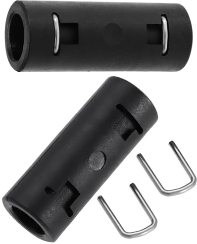 FUGLUS 2 Pièces Connecteurs d'Extension pour Tuyau Haute Pression Compatible avec Karcher K2, K3, K4, K5, K6, K7 Adaptateurs Raccords Tuyaux d'Extension pour Karcher Nettoyeurs Haute Pression