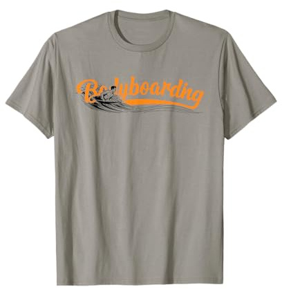 Bodyboarding Inflatable Aufblasbares Bodyboard Grafik T-Shirt