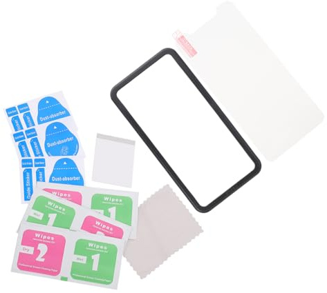 Mobestech 2 Sets High Definition Tempered Film Phone Screen Protectors for Compatible Smartphone Screen Covers for Cellphone Supplies
