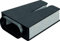 BORA ULBF Box flessibile filtro cappa aspirante originale per i sistemi BORA Professional 2.0/3.0 e Classic 2.0 (PKA/PKAS/CKA2), carbone attivo