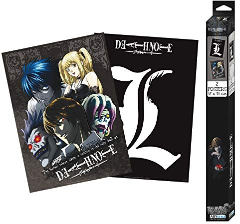GB Eye ABYDCO707 Chibi Poster Death Note L & Group 52 x 38