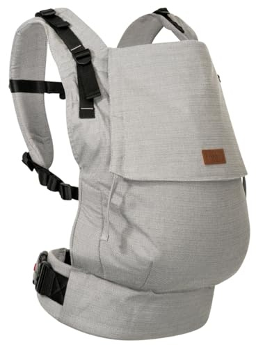 Hoppediz Buckle Toddler Preschooler Kleinkindtrage, Kos | Ergonomische Vollschnallentrage mit gepolsterten H-Trägern – mitwachsend 9–25 kg, inkl. Anleitung