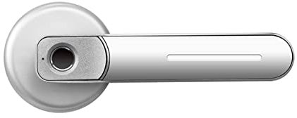 Blocco Intelligente Della Tastiera, Maniglia for serratura a impronta digitale USB ricaricabile antifurto Ingresso di sicurezza senza chiave biometrico elettrico intelligente con 2 chiavi Smart Home I