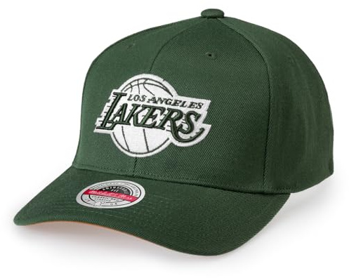 Mitchell & Ness NBA Classic Red Snapback Cap Los Angeles Lakers Green/Sand