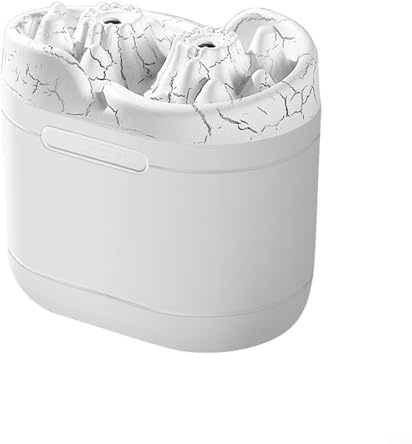 Honseadek Humidificador USB de 300 ml, difusor de aceite aromático con luz nocturna colorida, 2 unidades, control de niebla de engranajes, apagado automático, difusor de aceite esencial para el hogar