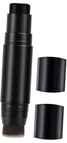 FOMIYES Praktischer Schwarzer Bartstiftfüller aus Kunststoff und Kunstfasern für Bartformung und Verdichtung Elegantes Herrenaccessoire für Bartpflege und Styling