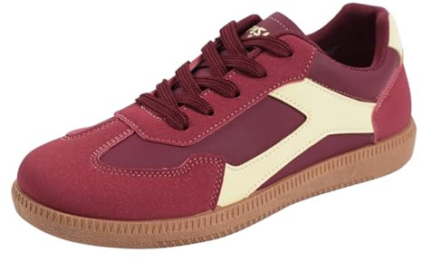 Damskor, eleganta och bekväma sneakers, lätta sneakers, damer, sommar, snörskor, platta halvskor, halkfria promenadskor, retro, inomhusskor, mjuka träningsskor, lätta fritidsskor, eleganta