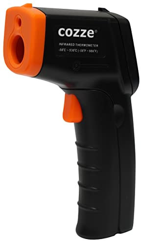 Cozze Infrarot-Thermometer 550 Grad, Schwarz