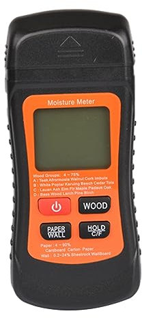 Gadpiparty Misuratore Di Umidità Digitale Lcd Per Legno e Pareti Rilevatore Di Umidità Portatile Sonde Per Testare Cartone Pavimento Ecc