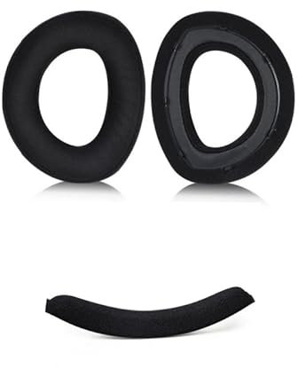 INF Ersatz-Ohrpolster und Kopfbügel für Sennheiser HD700 HD800 HD800S, Ergonomisches Design, Isolation und Komfort, Premium-Plüschmaterial