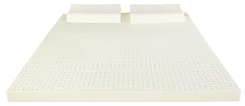 XMWOEIX Matratze aus 100% Naturlatex, waschbar, Naturlatexmatratze, Wabenporenbelüftung, Latexmatratze, 2,5 cm, 100 x 200 cm